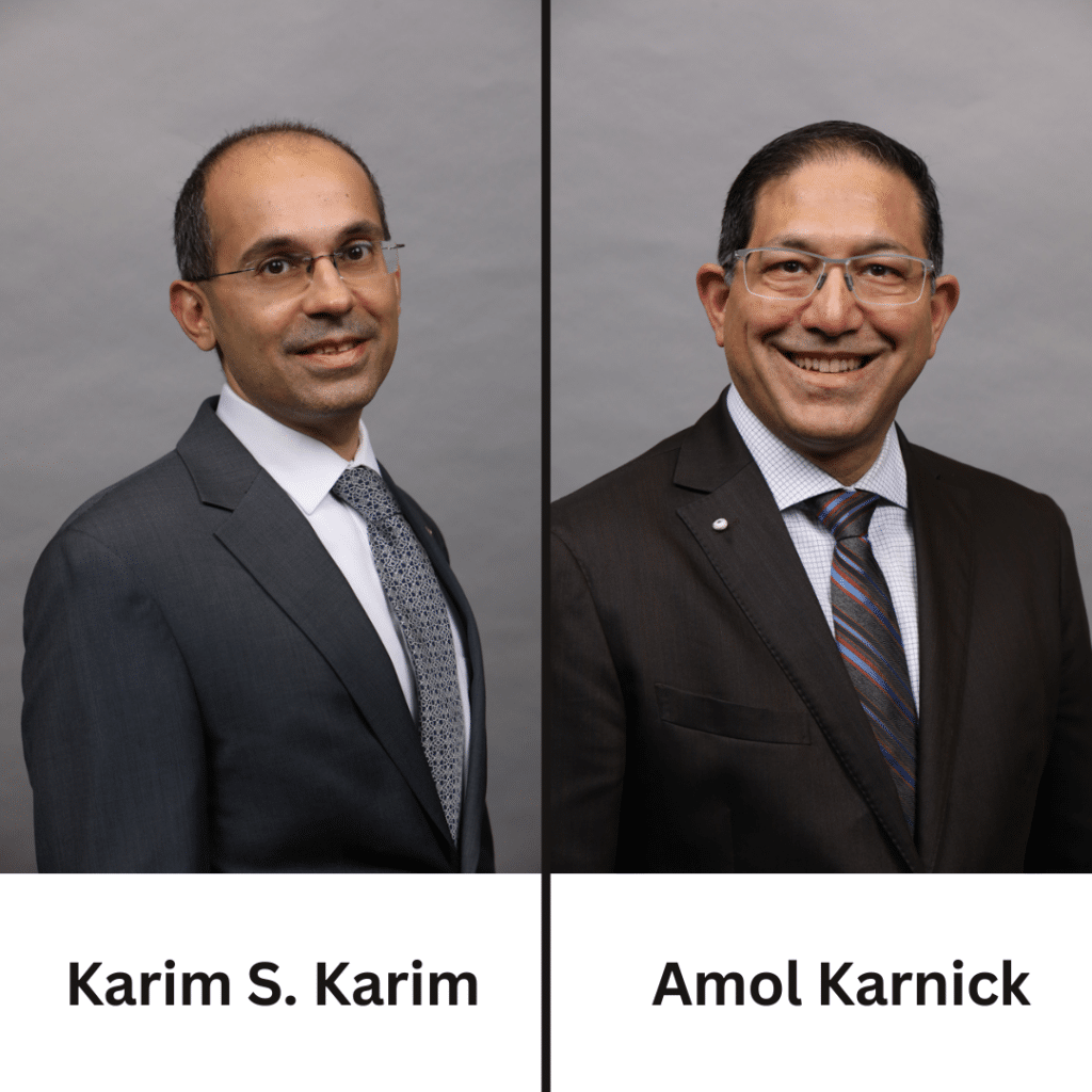 Karim S. Karim & Amol Karnick: Founders of KA Imaging Inc.